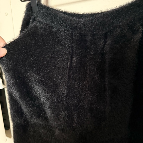 Molly Bracken Black Plush Pants - Picture 4 of 12